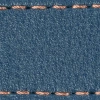 Pasek C1 23mm | Niebieski Jeans / Różowo złota nić | Części skórzane bez klamry