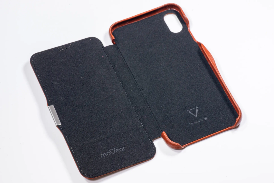 Etui do iPhone Xs MAX skórzane MOVEAR / [Outlet A-399]