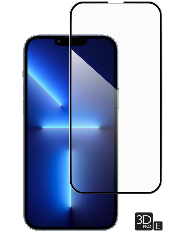 moVear GLASS mSHIELD 3D PRO-E do Apple iPhone 14 Plus / 13 Pro Max (6.7") (kompatybilne z etui)