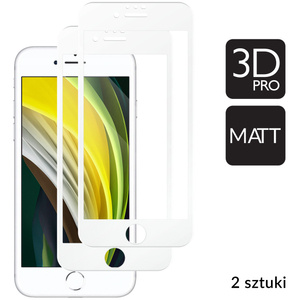 2 szt. | moVear GLASS mSHIELD 3D PRO MATT do Apple iPhone 6s / 6 (4.7") | (Antyrefleksyjne)