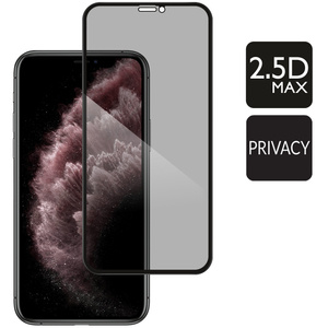 moVear GLASS mSHIELD 2.5D MAX privacy do Apple iPhone 11 Pro Max / Xs MAX (6.5") (Prywatyzujące, kompatybilne z etui)