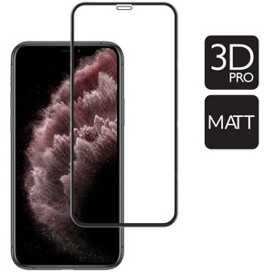 moVear GLASS mSHIELD 3D PRO MATT do Apple iPhone 11 Pro Max / Xs MAX (6.5") | (Antyrefleksyjne)