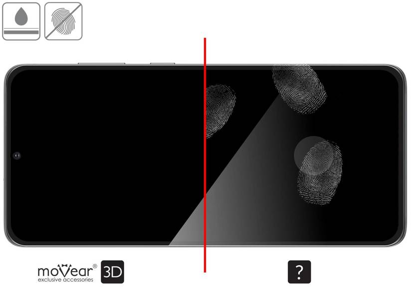 2 szt. | moVear GLASS mSHIELD 3D do Samsung Galaxy S20+ (Plus) (6.7") (na cały ekran)