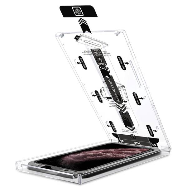 2 szt. | moVear mBOX GLASS mSHIELD 2.5D MAX do Apple iPhone 11 Pro Max / Xs MAX (6.5") (łatwy montaż)