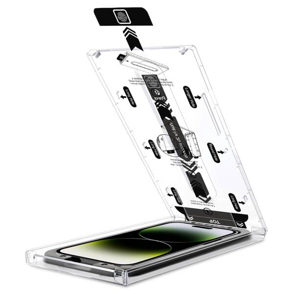 2 szt. | moVear mBOX GLASS mSHIELD 2.5D do Apple iPhone 14 Pro Max (6.7") (łatwy montaż)