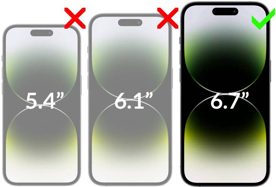 2 szt. | moVear mBOX GLASS mSHIELD 2.5D do Apple iPhone 14 Pro Max (6.7") (łatwy montaż)