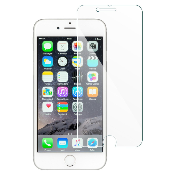 moVear GLASS mSHIELD 2.5D do Apple iPhone 6 Plus / 6s Plus (5.5") (kompatybilne z etui)