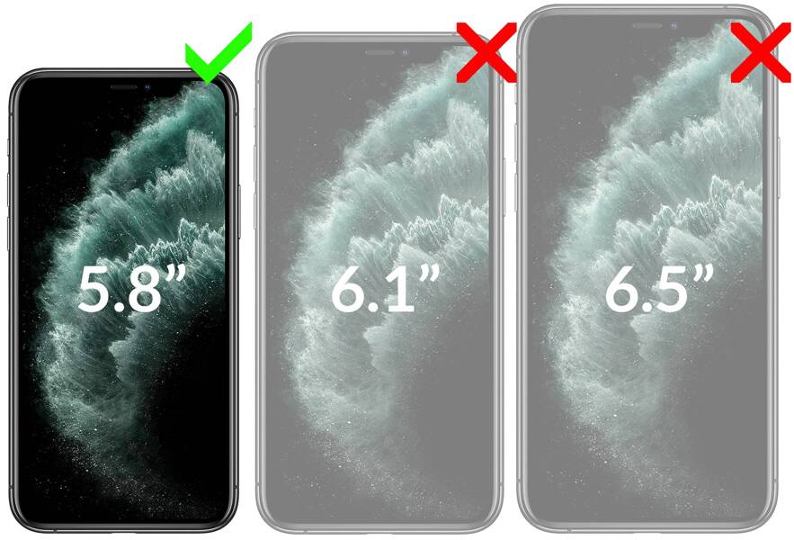 moVear flipSide S skórzane etui do Apple iPhone 11 Pro (5.8") | Skóra naturalna nappa (Brązowa)