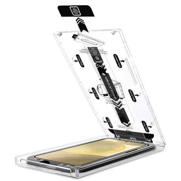 moVear mBOX GLASS mSHIELD 2.5D privacy do Samsung Galaxy S24+ (Plus) (6.7") (Anty spy, z Aplikatorem)