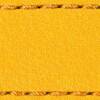 Pasek C1 24mm | Żółty / Pomarańczowa nić | Części skórzane bez klamry