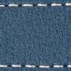 Pasek C1 26mm | Niebieski Jeans / Biała nić | Części skórzane bez klamry